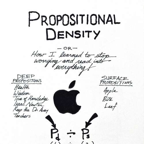 Universal Principles of Design: Propositional Density