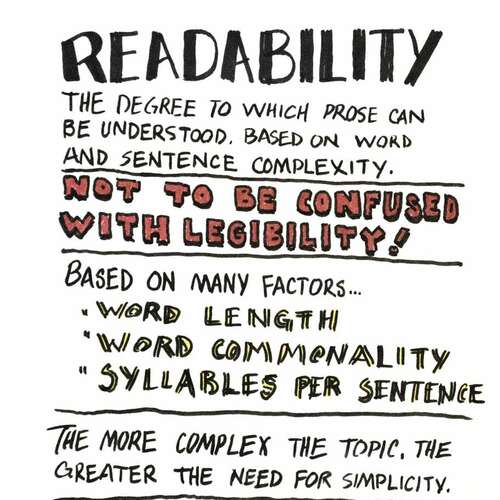 Universal Principles of Design: Readability